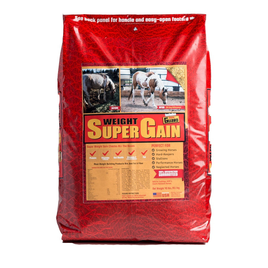 Super Weight Gain 40lb Front Supplement by Horse Guard
